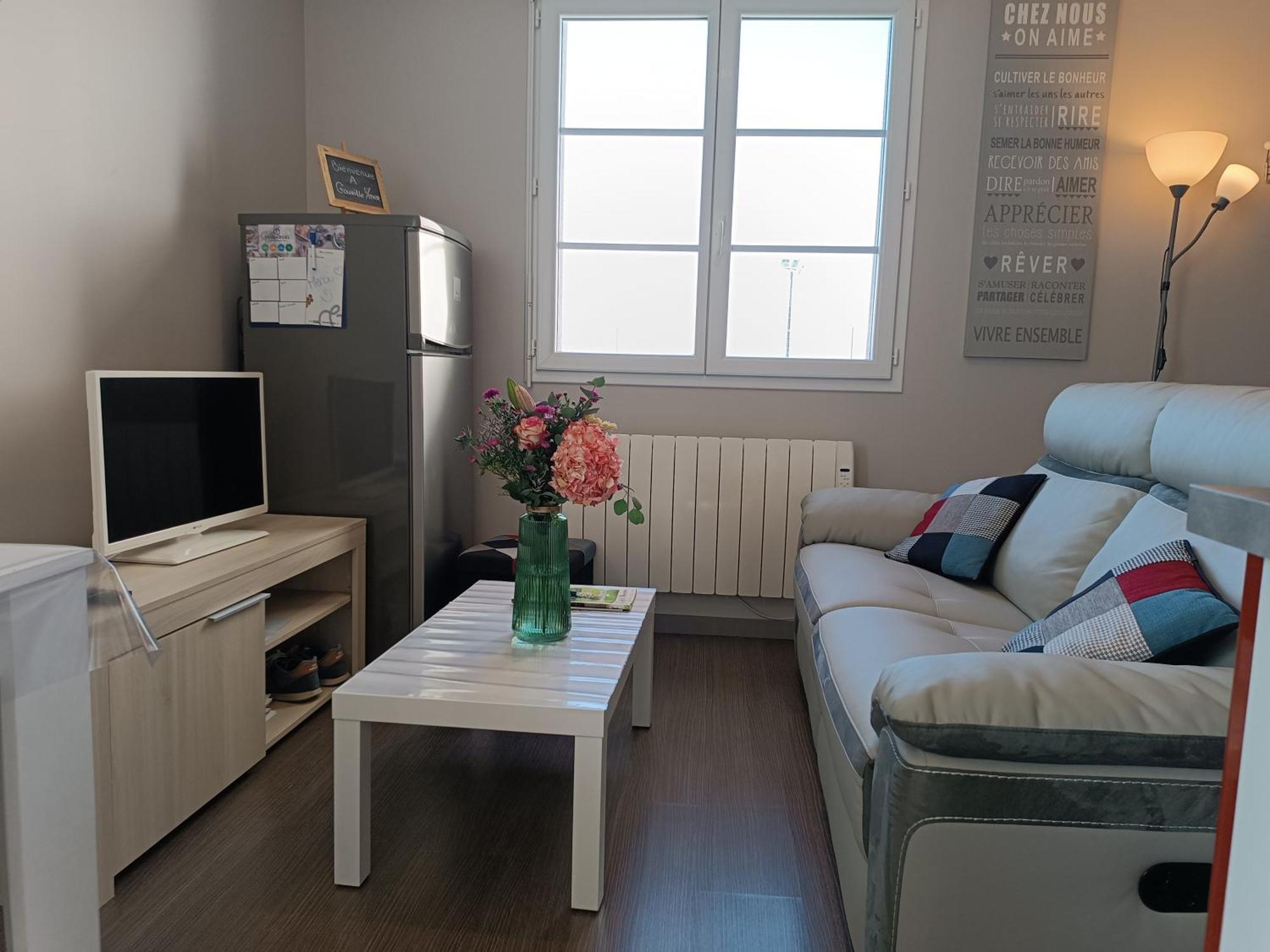 Appartement Cosy Proche Mer Gouville-sur-Mer Luaran gambar