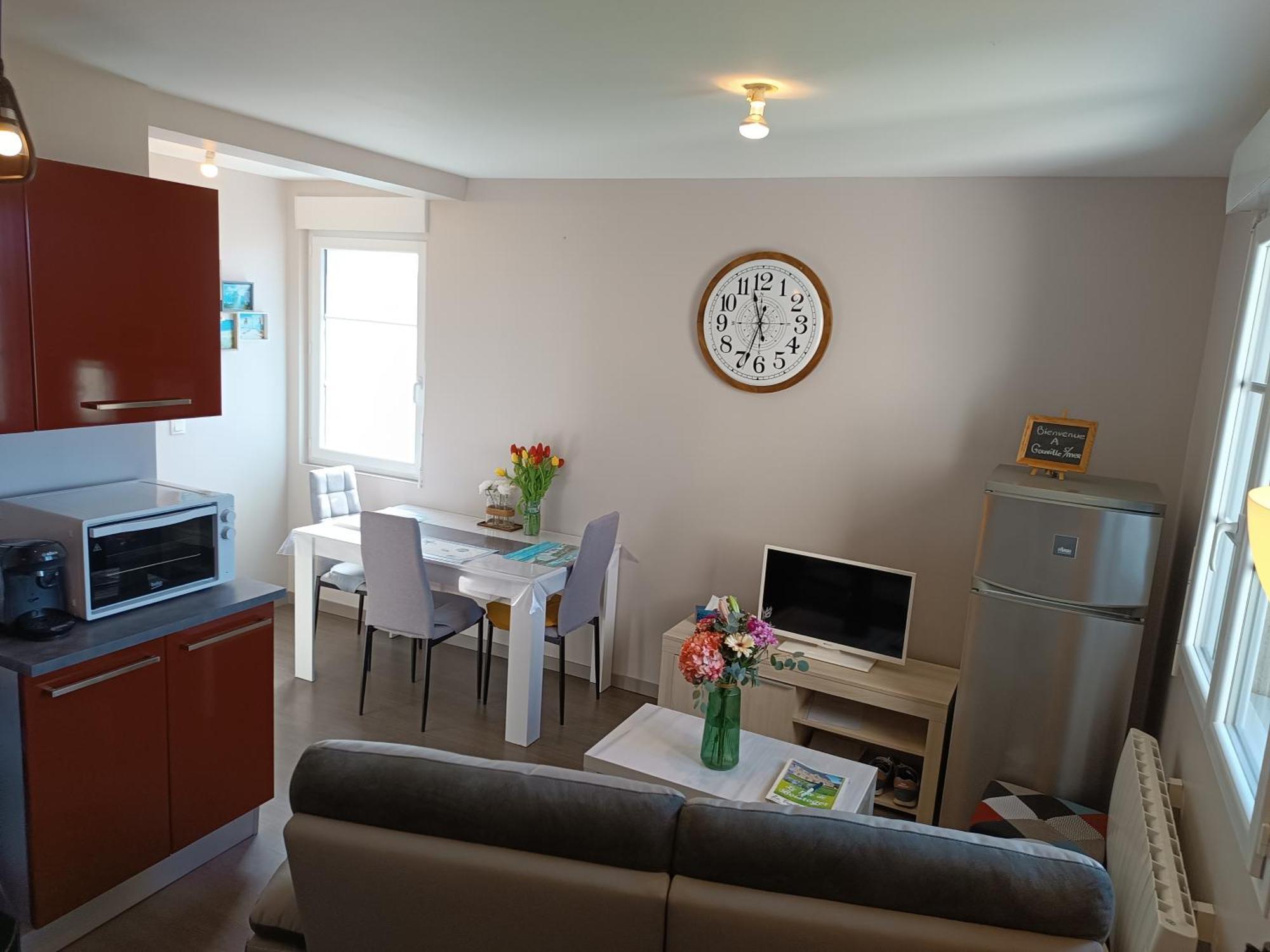 Appartement Cosy Proche Mer Gouville-sur-Mer Luaran gambar